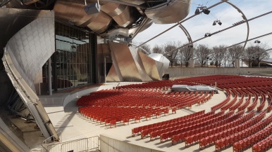 Jay Pritzker Pavilion in Chicago's Millennium Park